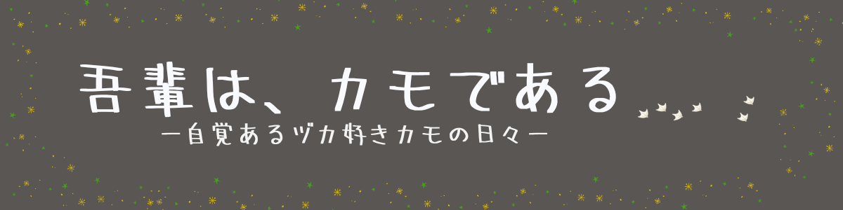 吾輩は、カモである、、、、― 自覚あるヅカ好きカモの日々 ―